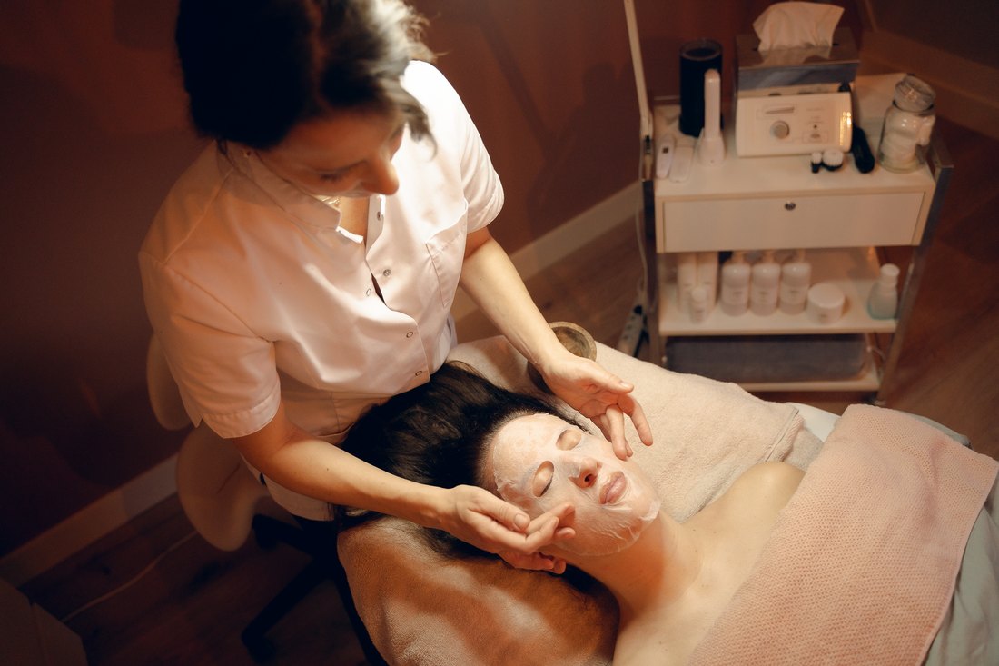 Behandeling in de salon